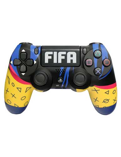 خرید دوال شاک ps4 طرح Fifa yellow های کپی