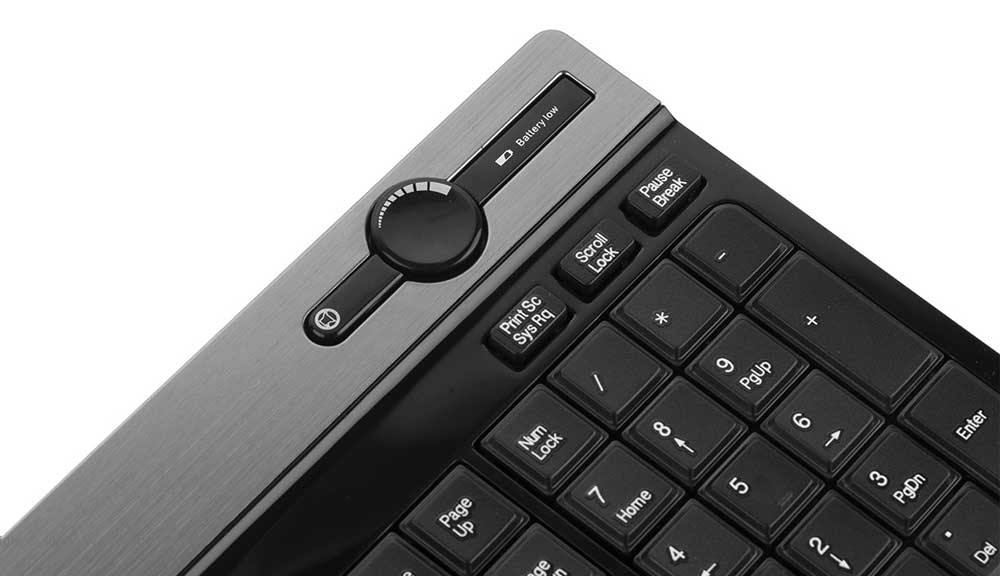 باندل کیبورد و ماوس بی سیم تسکو TSCO مدل TKM7106W با حروف فارسی (سفید) - Image 8