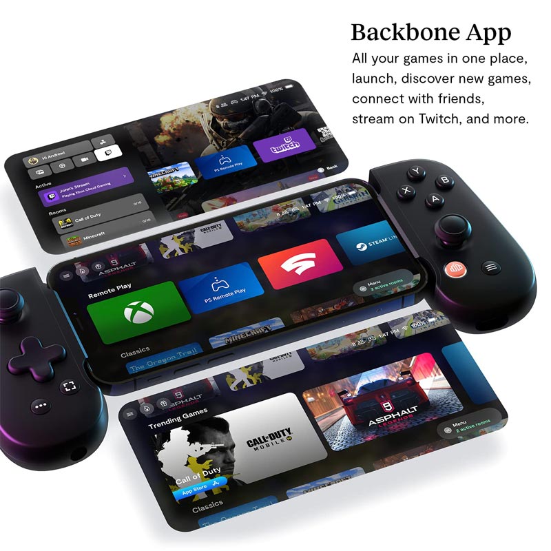 گیم پد Backbone One Black ایکس باکس برای آیفون - Image 7