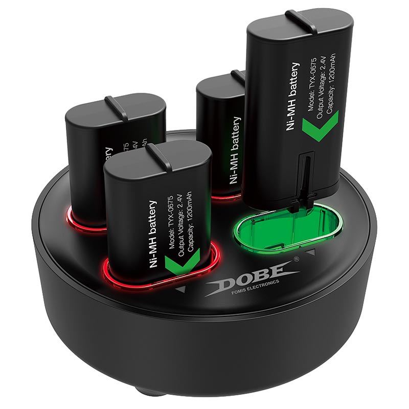 پایه شارژر و باتری 1200 MA دسته XBOX مدل DOBE TYX-0645S - Image 3