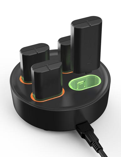 پایه شارژر و باتری 800 میلی آمپر دسته ایکس باکس مدل DOBE TYX-0645
