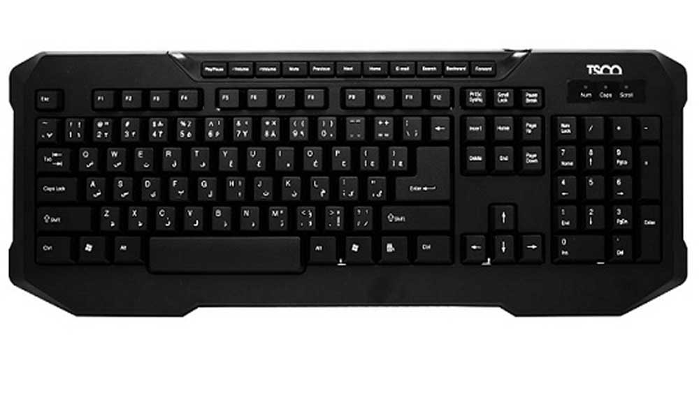 کیبورد تسکو TSCO مدل TK 8026 با حروف فارسی - Image 2