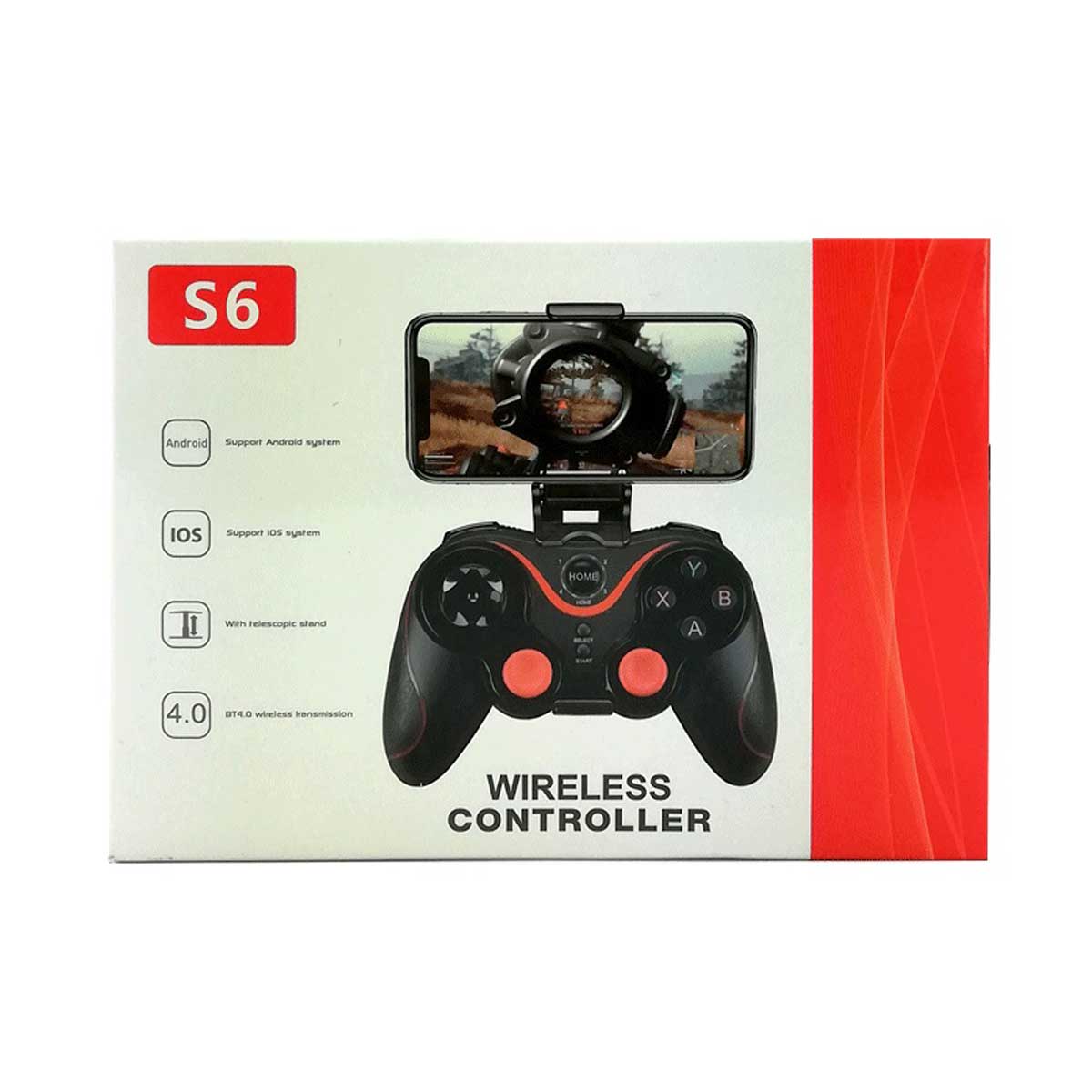 دسته بازی S6 مدل A-S6 مناسب PUBG - Image 2