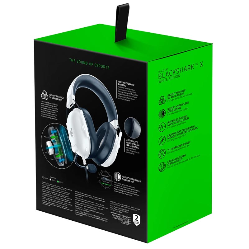 هدست گیمینگ Blackshark v2 X white - Image 3