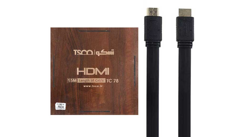 کابل HDMI تسکو TSCO مدل TC79 طول 20 متر - Image 4