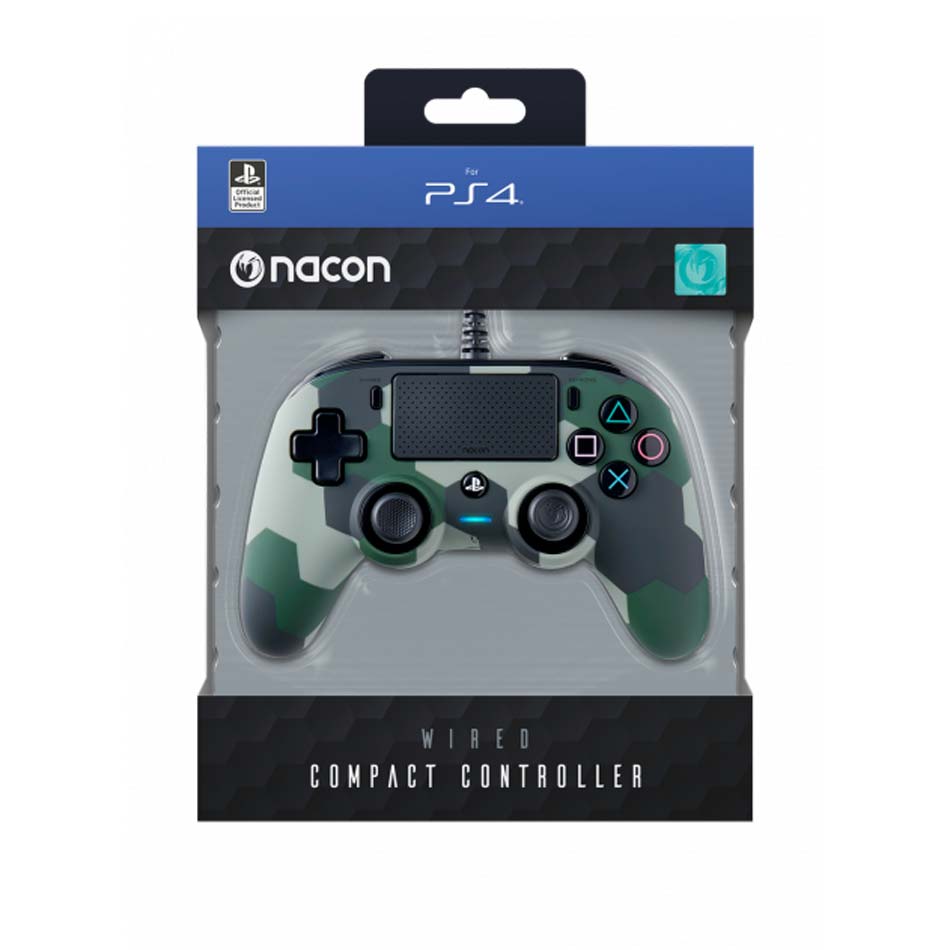 کنترلر نیکون NACON Compact برای PS4 - رنگ Camogreen - Image 2