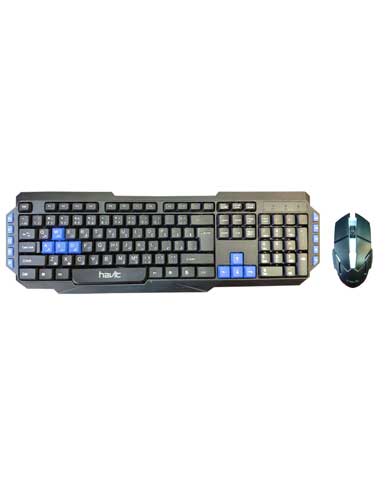 باندل کیبورد و ماوس گیمینگ هویت مدل Havit KB-254CM