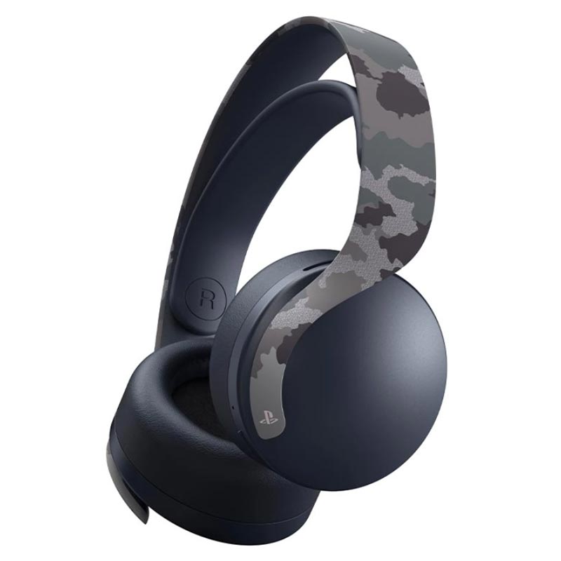 هدست اصلی سونی Pulse 3d Grey Camouflage ارتشی - Image 5