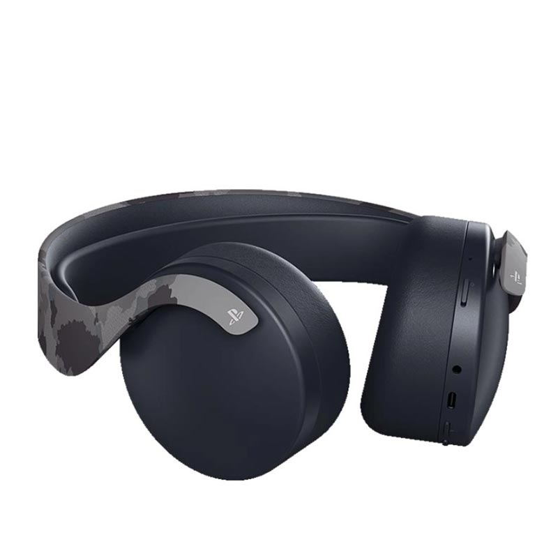 هدست اصلی سونی Pulse 3d Grey Camouflage ارتشی - Image 3