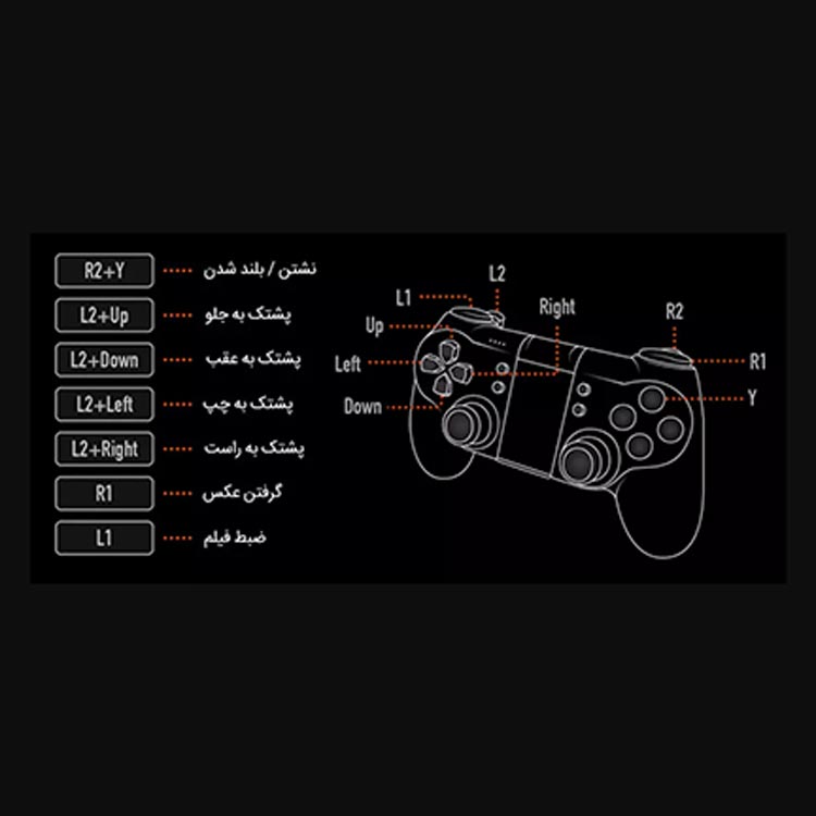 پایه شارژ داک دوال سنس Gamesir Xjkpwl - Image 9