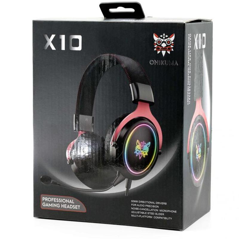 هدست گیمینگ اونیکوما onikuma X10 devil - Image 2