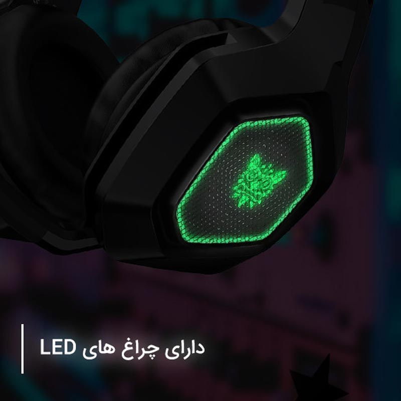 هدست بیسیم گیمینگ اونیکوما Onikuma K10 2.4G - Image 6