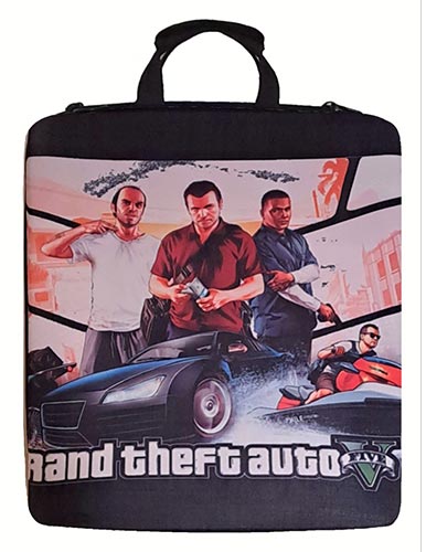 خرید کیف PS4 طرح GTA V edition