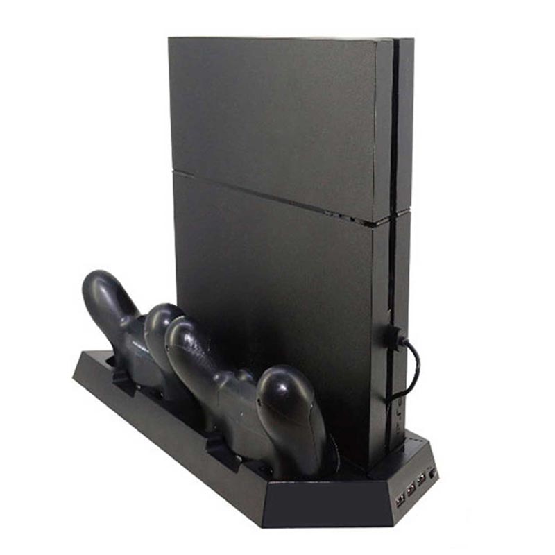 پایه نگهدارنده و شارژ PS4 دابی TP4-023B سه کاره - Image 4