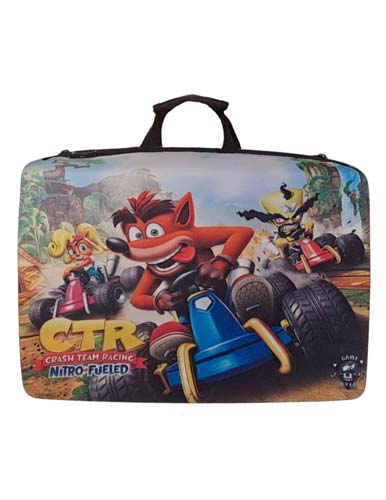 کیف کنسول PS5 طرح Crash Team Racing
