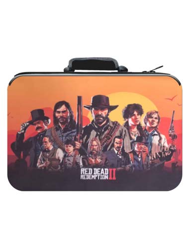 کیف حمل PS5 طرح Red Dead 2 shotgun