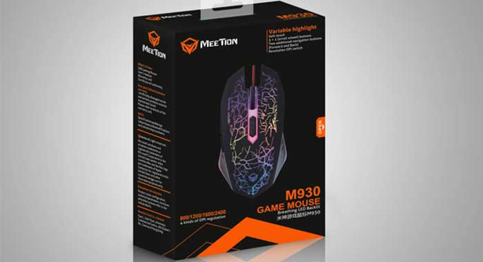 ماوس گیمینگ میشن MEETION مدل MT-M930 - Image 2