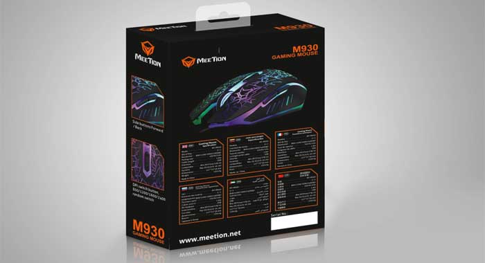 ماوس گیمینگ میشن MEETION مدل MT-M930 - Image 10