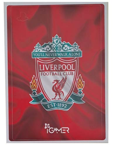 برچسب کنسول ps5 FAT (iG) طرح Liverpool