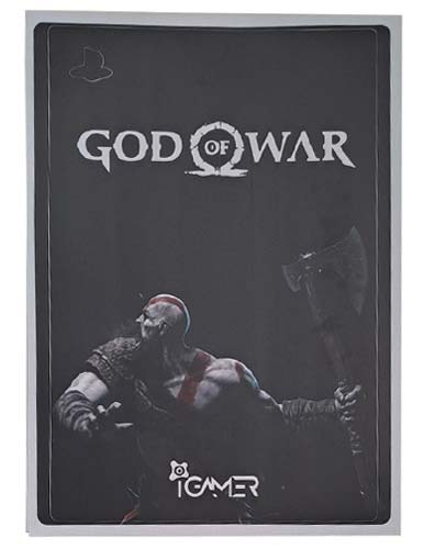 برچسب محافظ PS5 FAT (iG) طرح GOW Ragnarök
