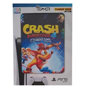 برچسب کنسول PS5 FAT (iG) طرح CRASH
