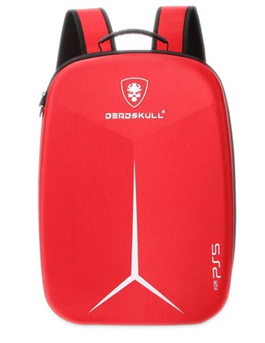 کیف حمل کنسول PS5 پرو و فت طرح Deadpool Red