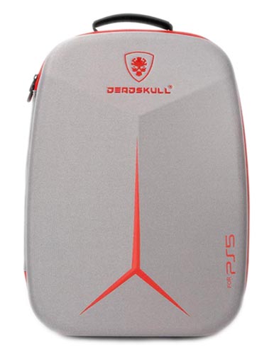 کیف حمل کنسول PS5 پرو و فت طرح DeadSkull Radiant Gray