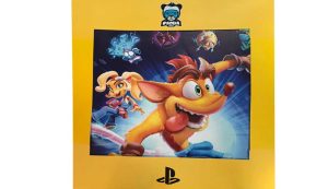 برچسب کنسول PS4 PRO مدل Crash
