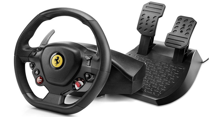 فرمان بازی Thrustmaster T80 مدل Ferrari 488 GTB Edition ویژه کنسول PS4 - Image 2