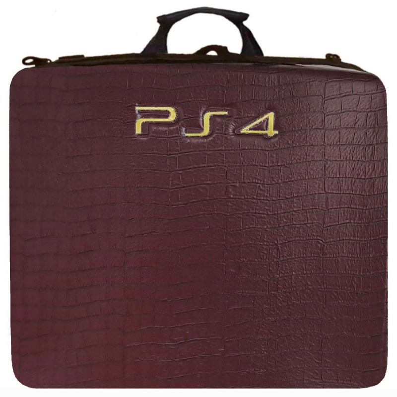 کیف حمل PS4 چرمی طرح پوست ماری - Image 4