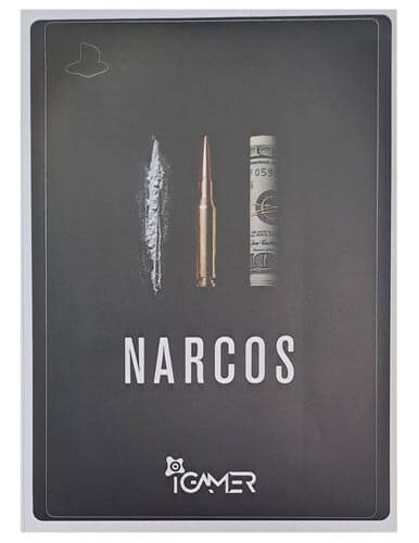 برچسب کنسول PS5 FAT (iG) طرح Narcos