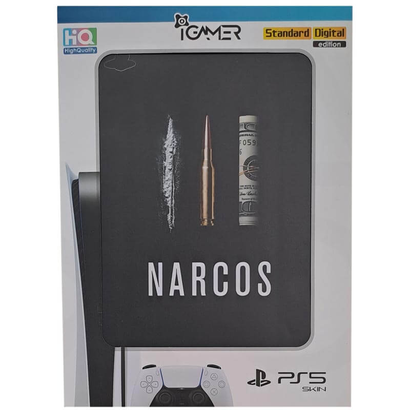 برچسب کنسول PS5 FAT (iG) طرح Narcos - Image 4