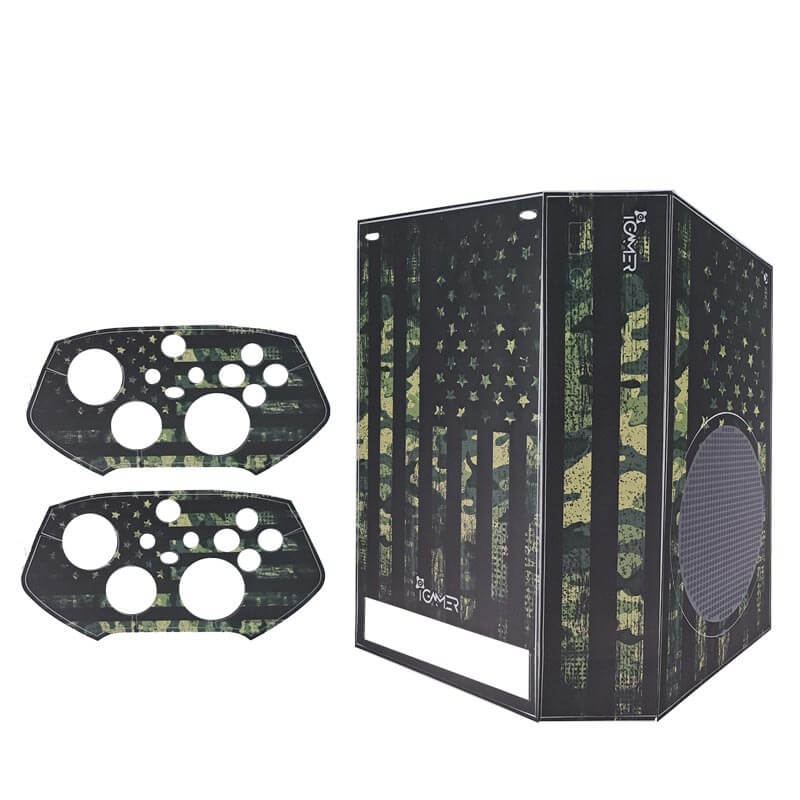برچسب کنسول Xbox series s (iG) طرح چریکی آمریکا - Image 2