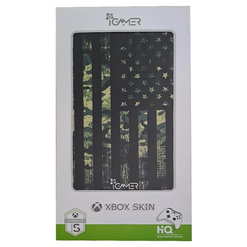 برچسب کنسول Xbox series s (iG) طرح چریکی آمریکا - Image 3
