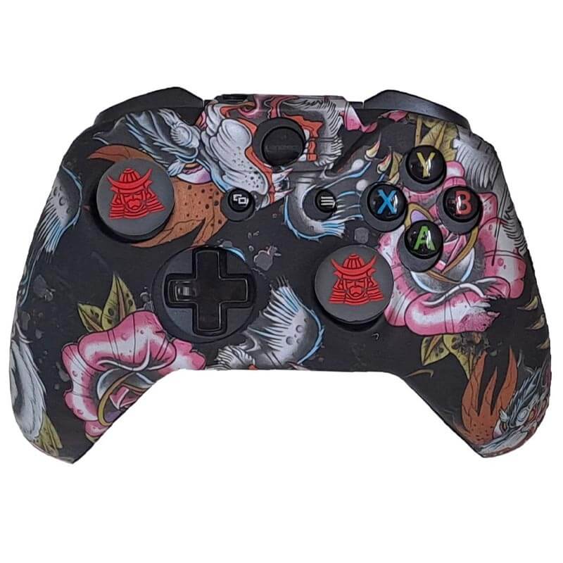 کاور دسته XBOX ONE طرح Flowers با آنالوگ - Image 2