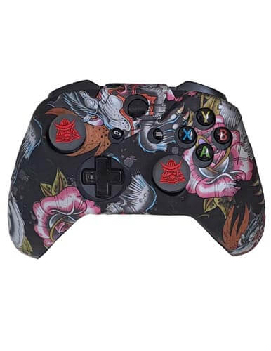 کاور دسته XBOX ONE طرح Flowers با آنالوگ