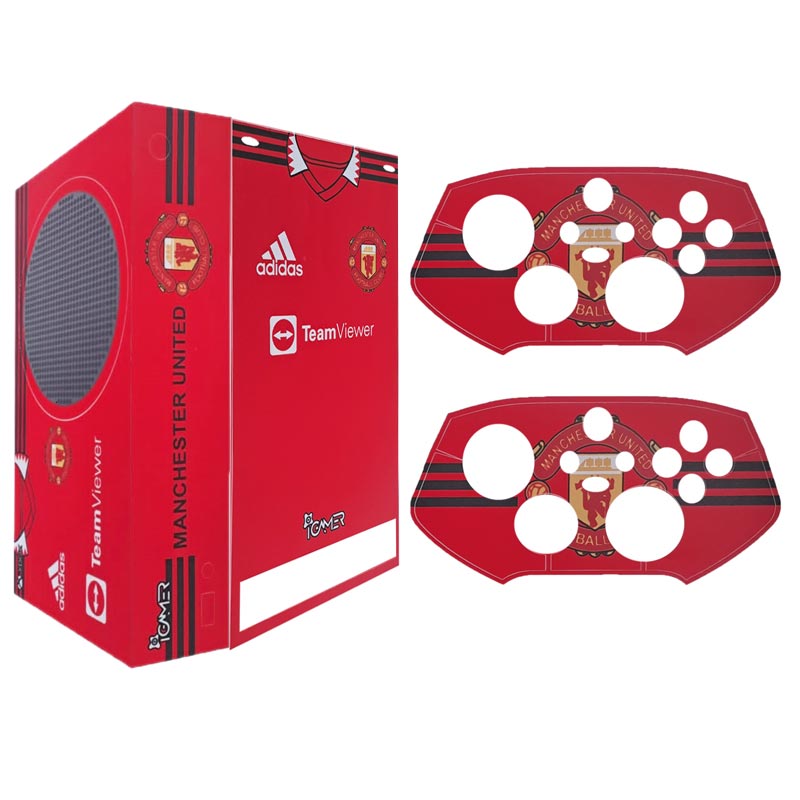 برچسب کنسول Xbox series s (iG) طرح منچسترقرمز - Image 4