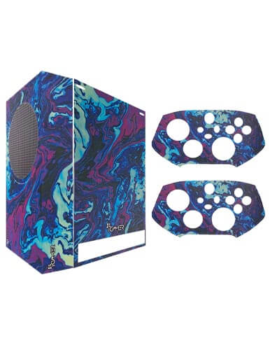 برچسب کنسول Xbox series s (iG) طرح آبرنگی