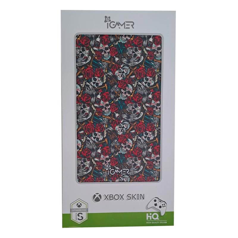 برچسب کنسول Xbox series s (iG) طرح RoseSkull - Image 3