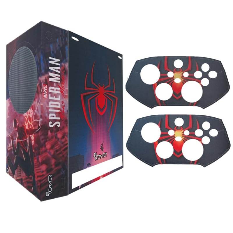 برچسب کنسول Xbox series s (iG) طرح مردعنکبوتی لوگو - Image 2