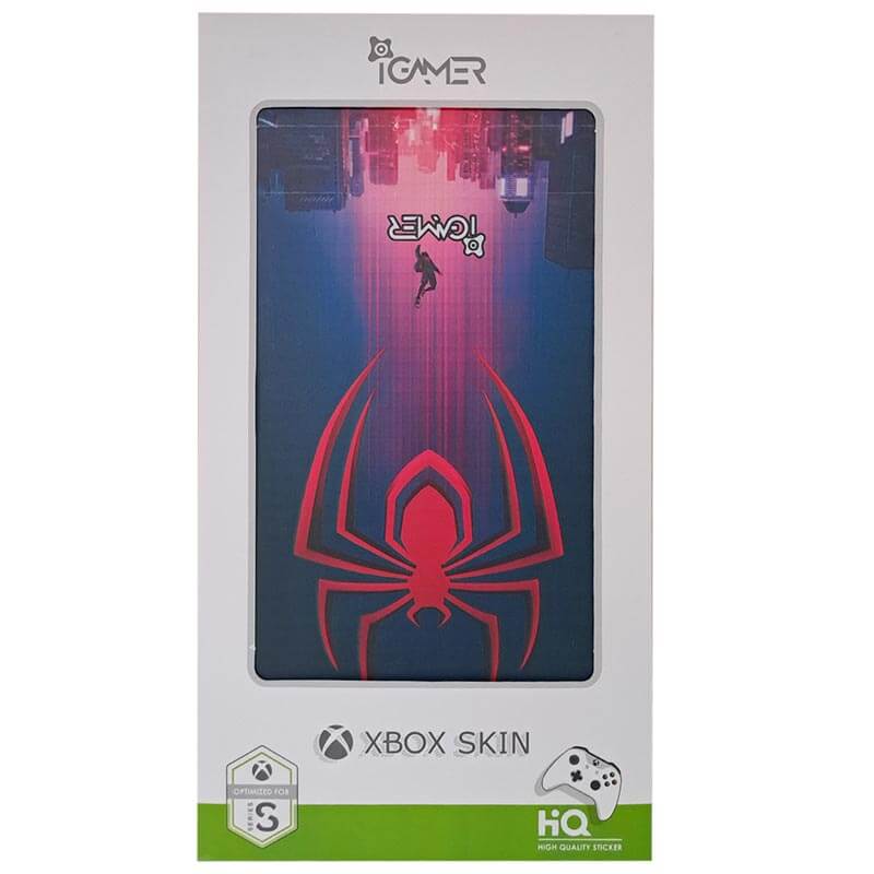 برچسب کنسول Xbox series s (iG) طرح مردعنکبوتی لوگو - Image 4