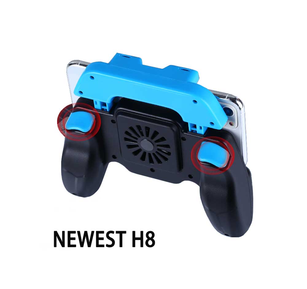 خرید دسته بازی pubg مدل H8 برای گوشی موبایل iPhone و Android - Image 3