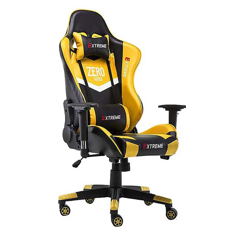 صندلی گیمینگ سری Extreme Zero Yellow - Image 3