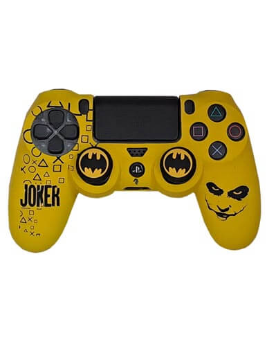 روکش دسته PS4 طرح جوکر زرد