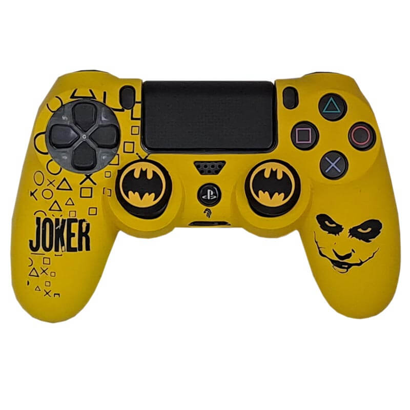 روکش دسته PS4 طرح جوکر زرد - Image 2