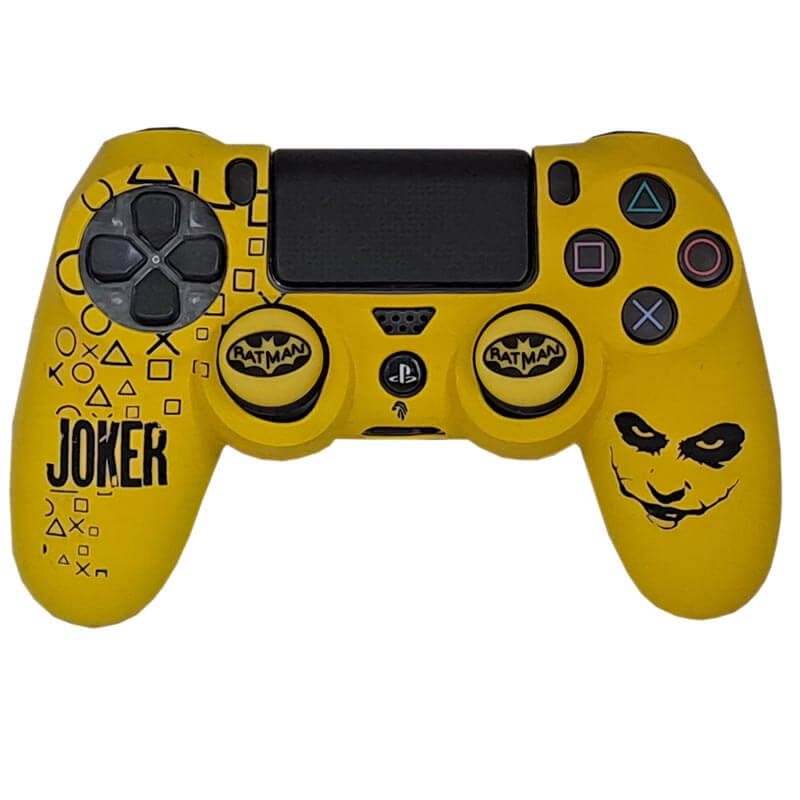 روکش دسته PS4 طرح جوکر زرد - Image 3