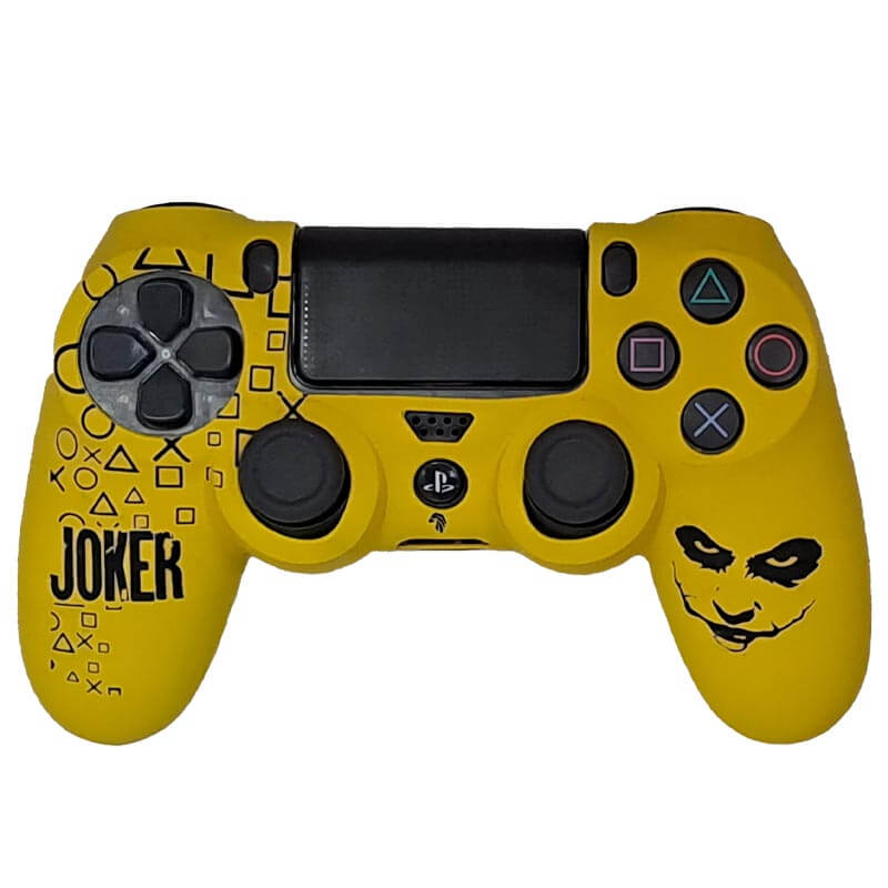 روکش دسته PS4 طرح جوکر زرد - Image 4