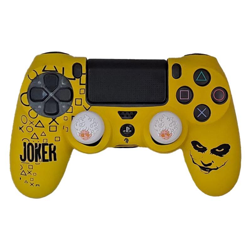 روکش دسته PS4 طرح جوکر زرد - Image 5