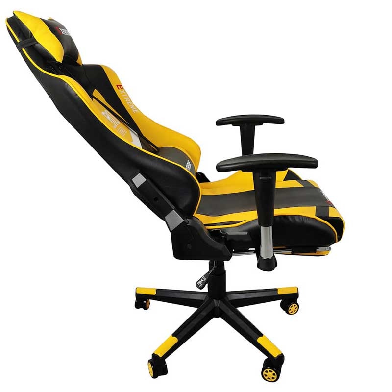 صندلی گیمینگ سری Extreme Zero Yellow - Image 8