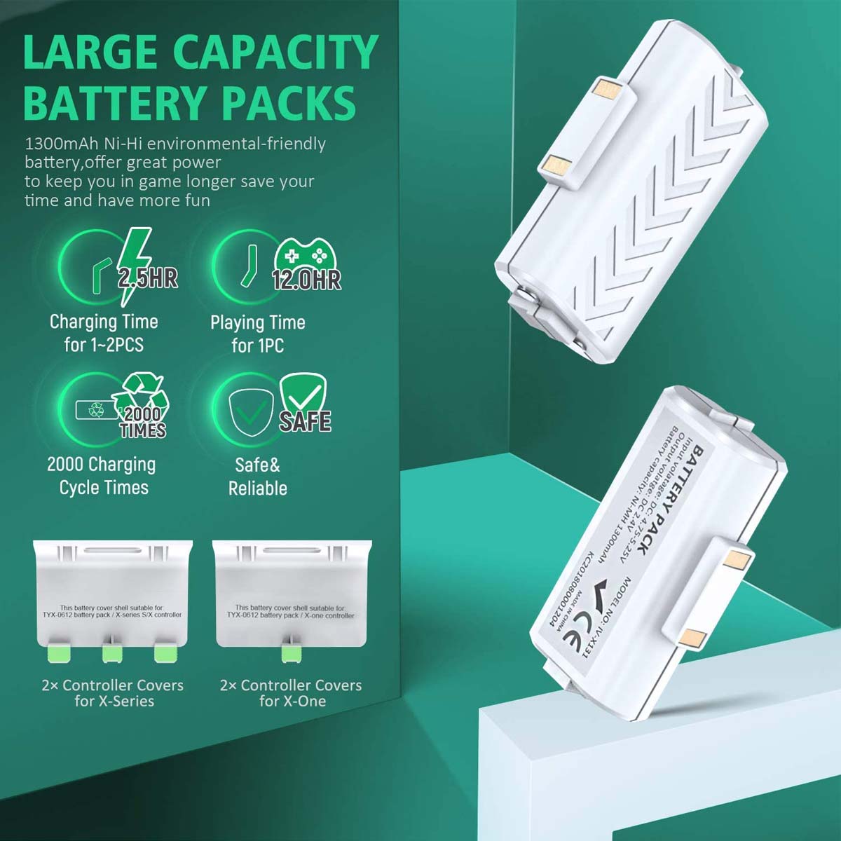 خرید شارژر دسته ایکس باکس مدل oivo IV X131W - Image 2